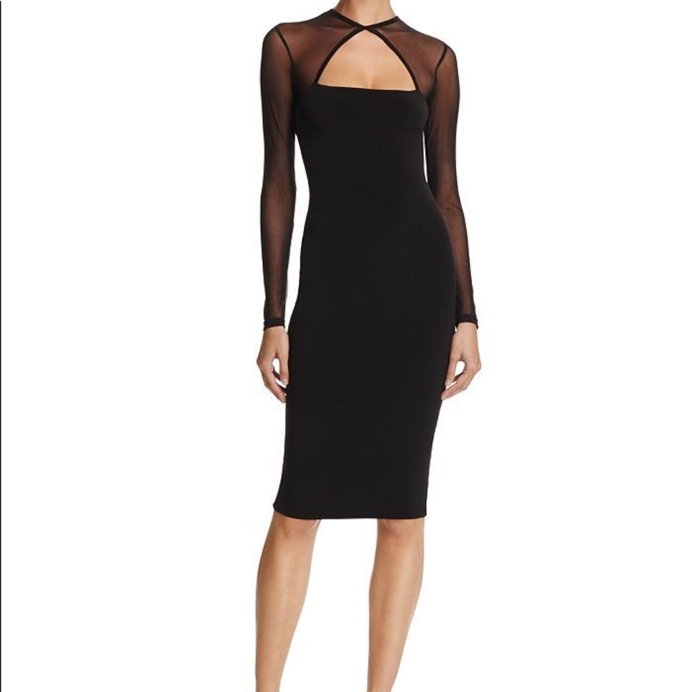 NWT Nookie Tina Mesh Midi Dress